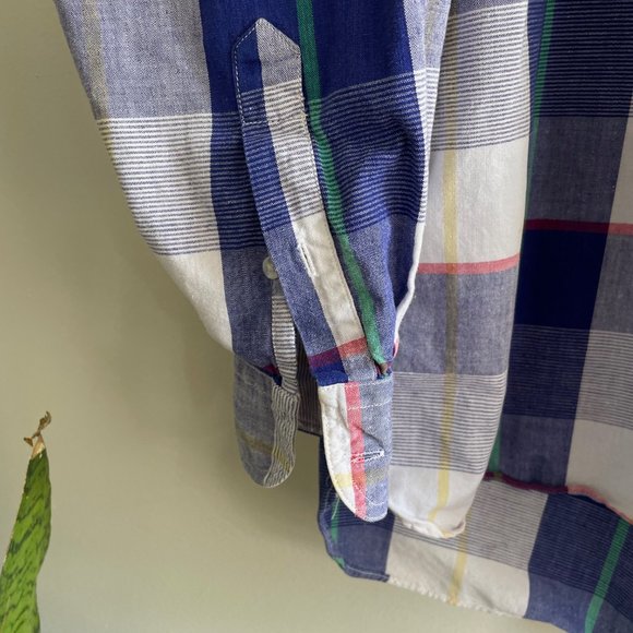 Vintage 90s GAP Mens M Long Sleeve Button Down Shirt - Picture 3 of 6